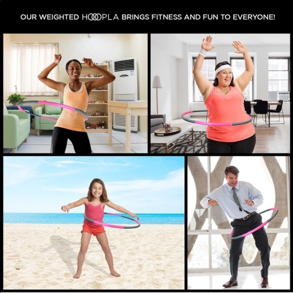 Weighted Hula Hoops - Exercise Hula Hoop - Picture 3 of 7